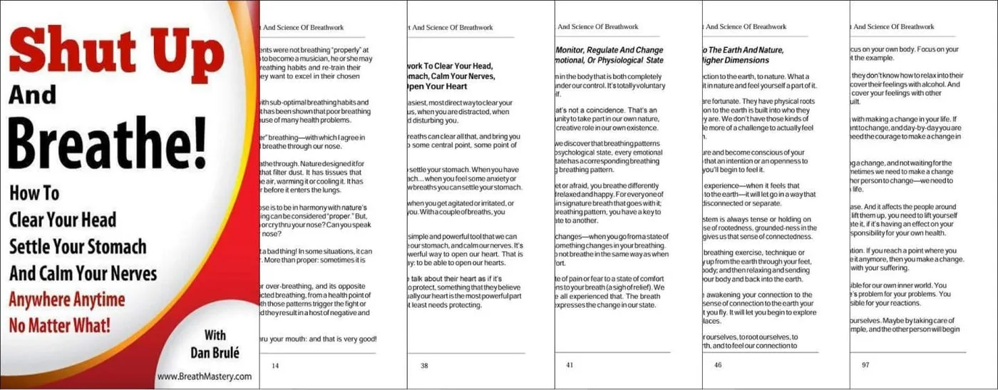 'Shut Up & Breathe' Ebook